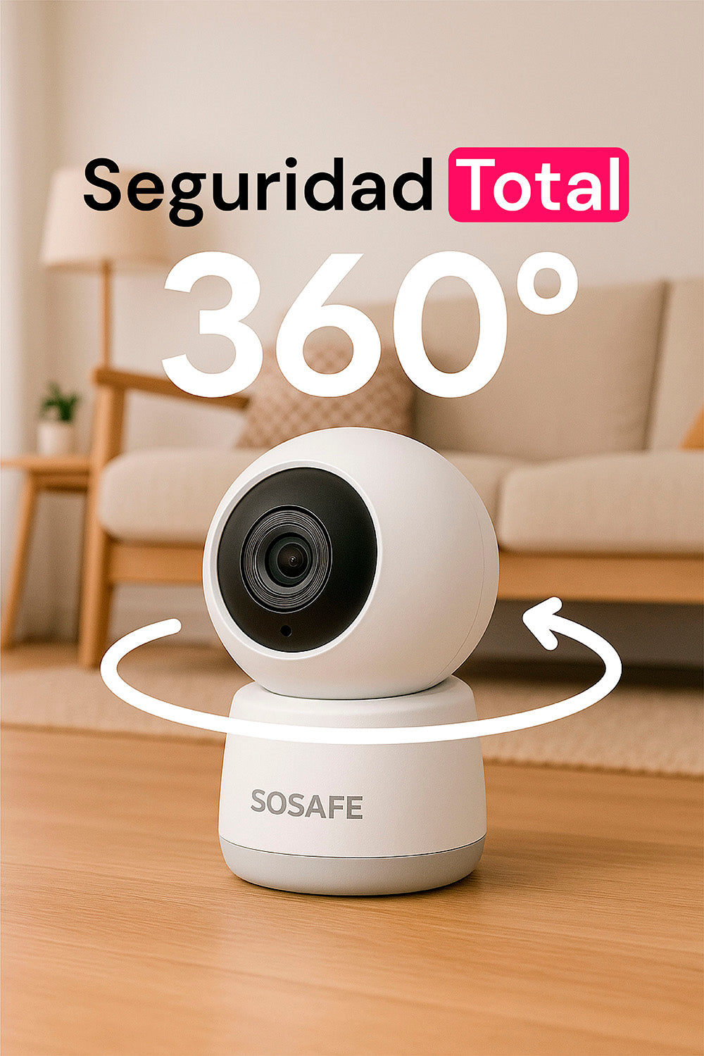 Cámara de Seguridad Interior SOSAFE Full HD