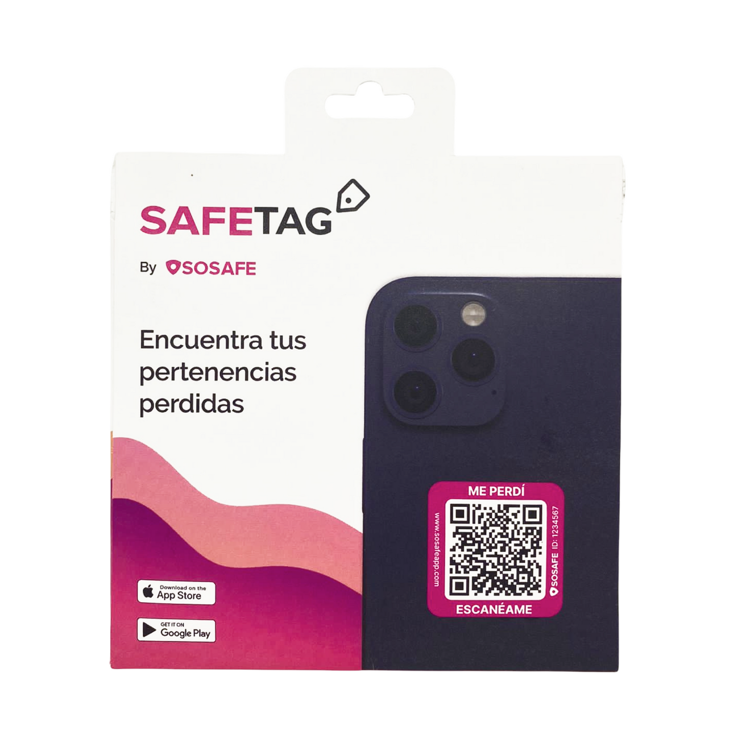SAFE Tag - Pack de 6 stickers